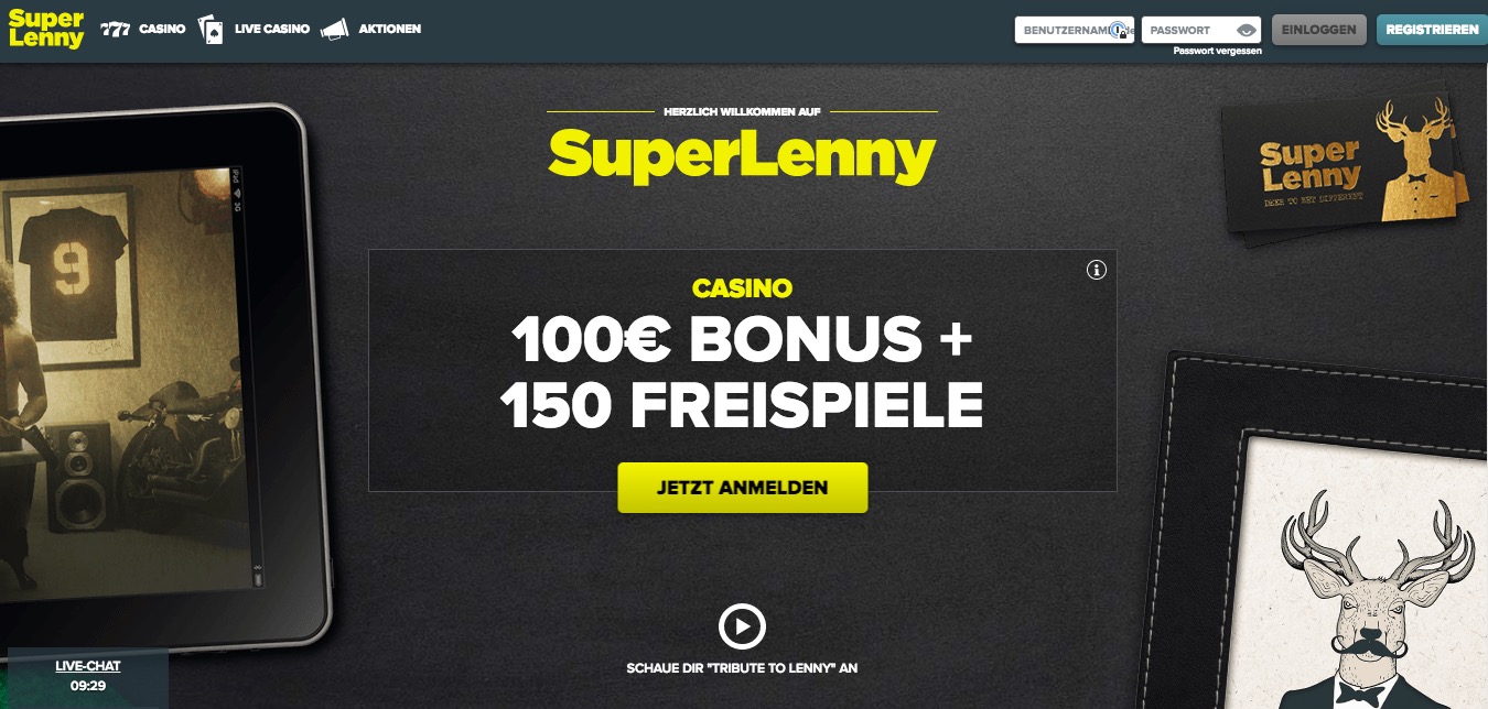Superlenny Home Page
