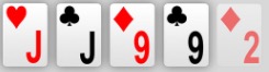 Two Pairs of Poker Hands