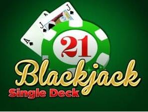 Blackjack Single deck 2020